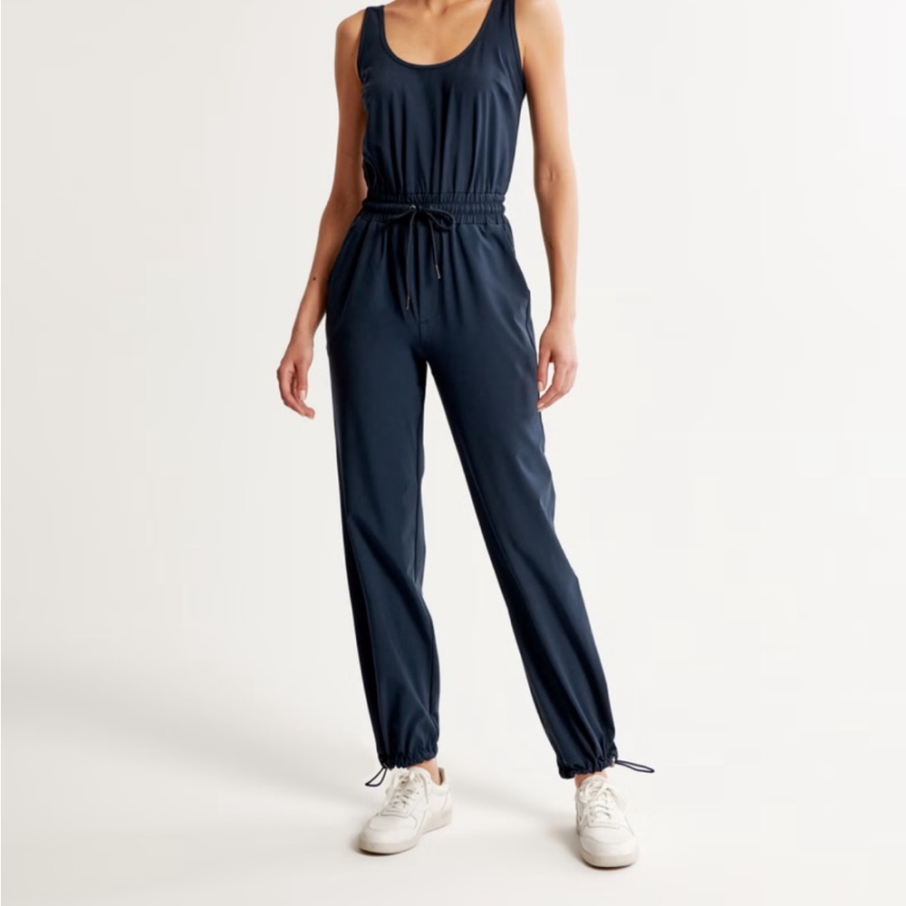 Black Abercrombie Traveler Jumpsuit